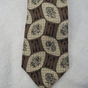 Nordstrom Floral Tie 100% Silk Necktie